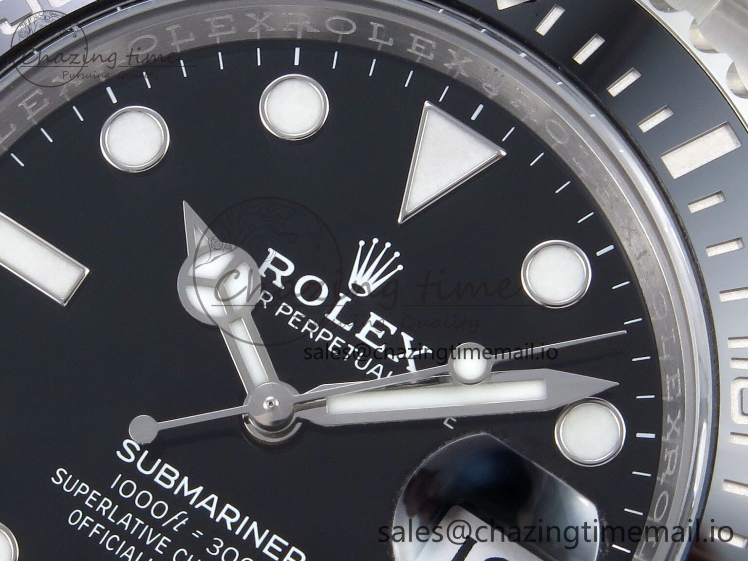 Submariner 116610 LN HGF 1:1 Best Edition Black Dial on SS Bracelet SH3135 V TravelReady 1267