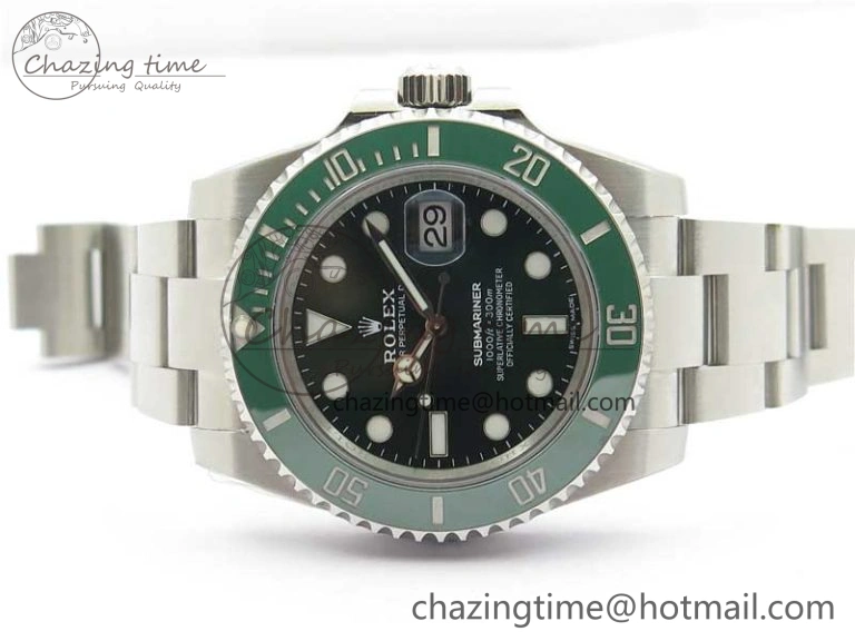 Attractive Submariner 116610 LV Green Ceramic 316L Steel Noob 1:1 Best Edition V10. 2864