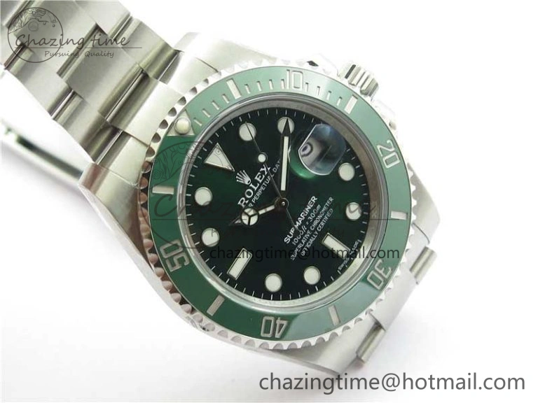 Attractive Submariner 116610 LV Green Ceramic 316L Steel Noob 1:1 Best Edition V10. 2864