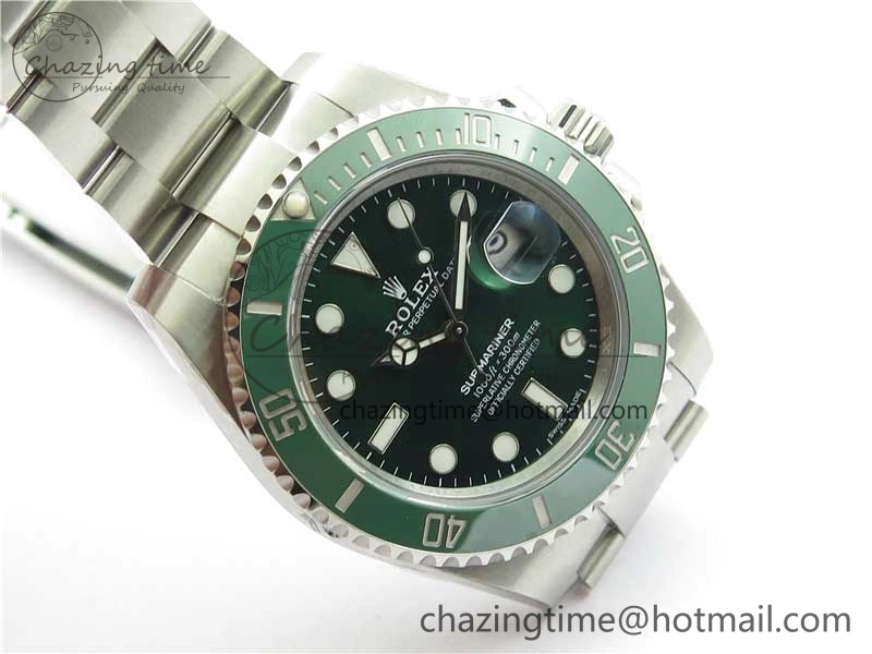 Attractive Submariner 116610 LV Green Ceramic 316L Steel Noob 1:1 Best Edition V10. 2864