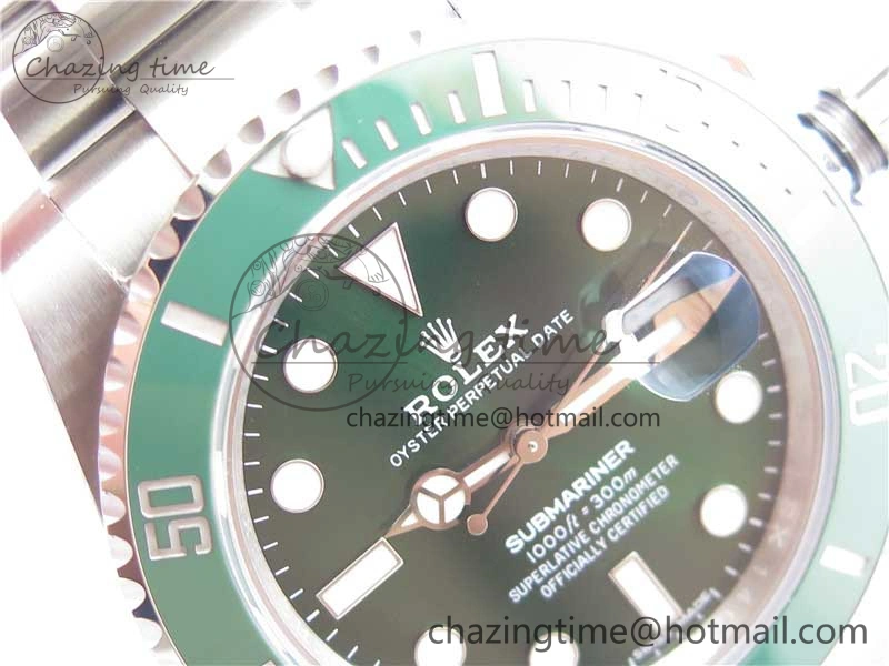 Attractive Submariner 116610 LV Green Ceramic 316L Steel Noob 1:1 Best Edition V10. 2864