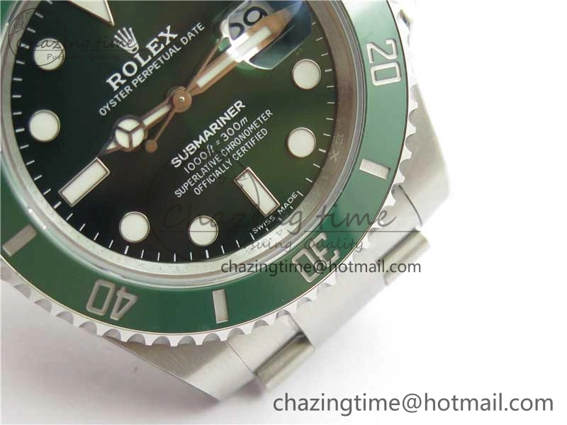 Attractive Submariner 116610 LV Green Ceramic 316L Steel Noob 1:1 Best Edition V10. 2864