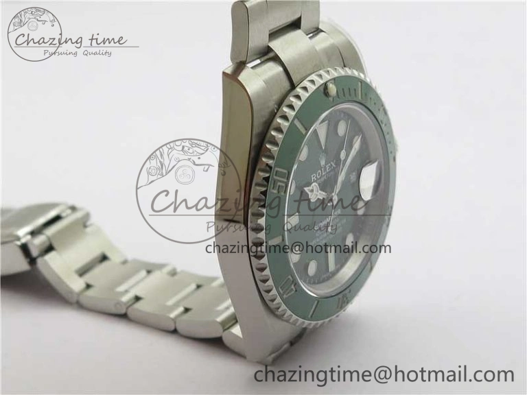 Attractive Submariner 116610 LV Green Ceramic 316L Steel Noob 1:1 Best Edition V10. 2864