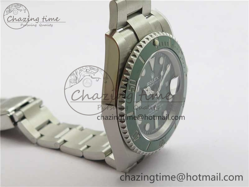 Attractive Submariner 116610 LV Green Ceramic 316L Steel Noob 1:1 Best Edition V10. 2864