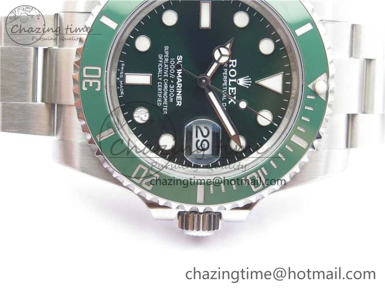 Attractive Submariner 116610 LV Green Ceramic 316L Steel Noob 1:1 Best Edition V10. 2864