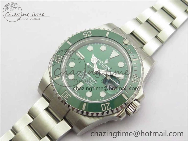 Attractive Submariner 116610 LV Green Ceramic 316L Steel Noob 1:1 Best Edition V10. 2864