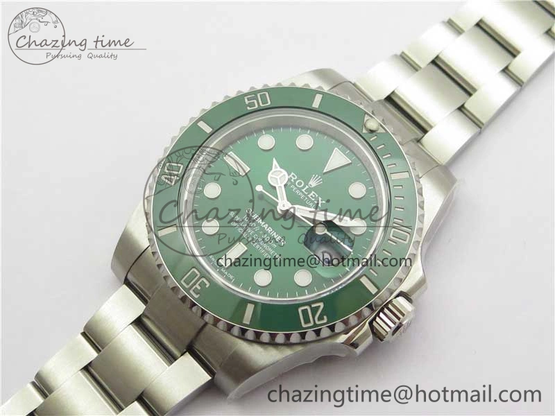 Attractive Submariner 116610 LV Green Ceramic 316L Steel Noob 1:1 Best Edition V10. 2864