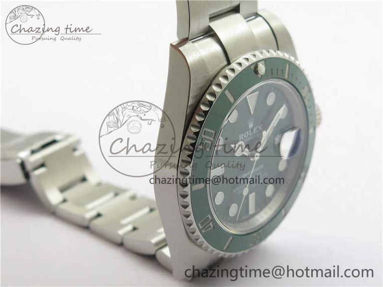 Refined Submariner 116610 LV Green Ceramic 904L Steel V6F 1:1 Best Edition VS3135 V2 (Free Rubber B) 2697