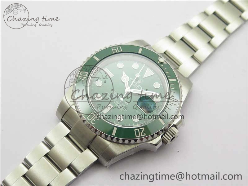Refined Submariner 116610 LV Green Ceramic 904L Steel V6F 1:1 Best Edition VS3135 V2 (Free Rubber B) 2697