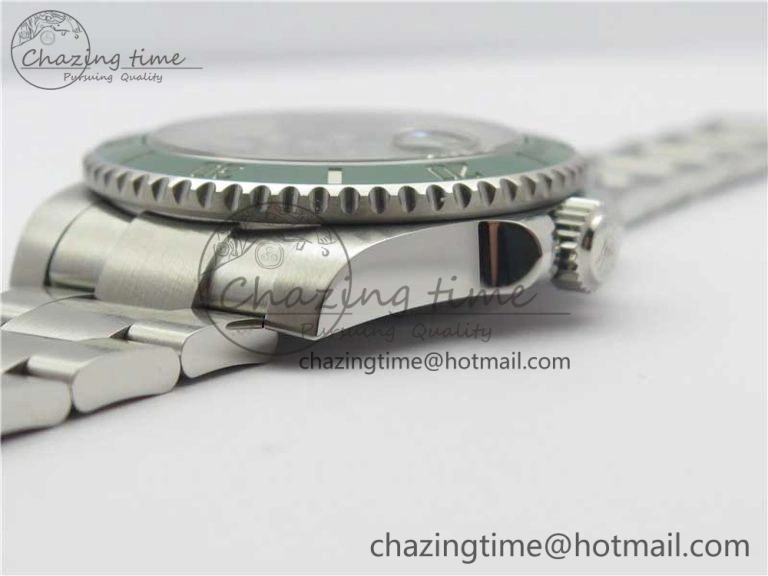 Submariner 116610 LV Green Ceramic ARF 1:1 Best Edition 904L SS Case and Bracelet A2824 V Stylish 3217