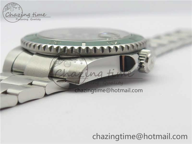 Submariner 116610 LV Green Ceramic ARF 1:1 Best Edition 904L SS Case and Bracelet A2824 V Stylish 3217