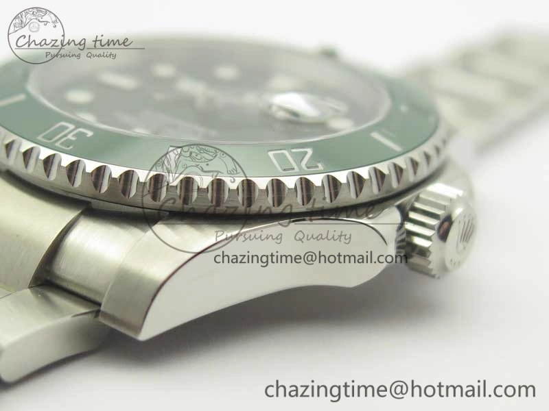 FashionForward Submariner 116610 LV Green Ceramic DJF 1:1 Best Edition 904L SS Case And Bracelet SA 3416