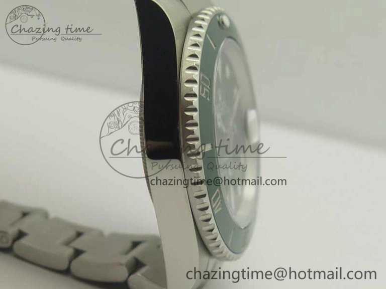 Youthful Submariner 116610 LV Green Ceramic DJF 1:1 Best Edition on SS Bracelet SA3135( Free R Cover) 3357