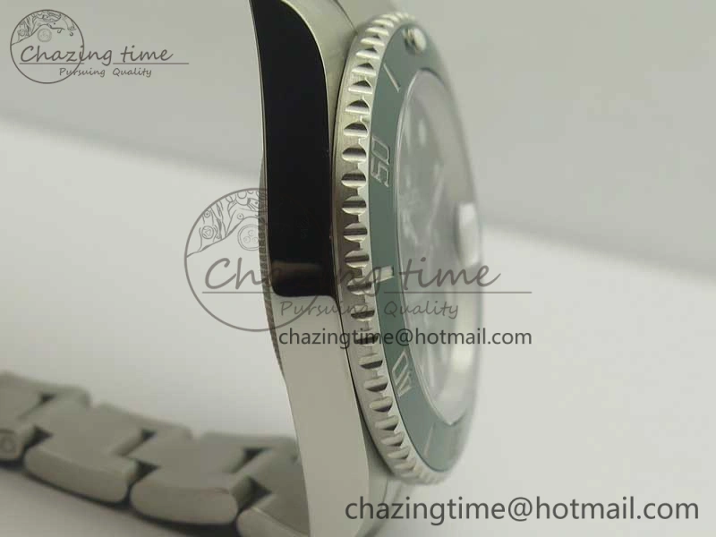 Youthful Submariner 116610 LV Green Ceramic DJF 1:1 Best Edition on SS Bracelet SA3135( Free R Cover) 3357