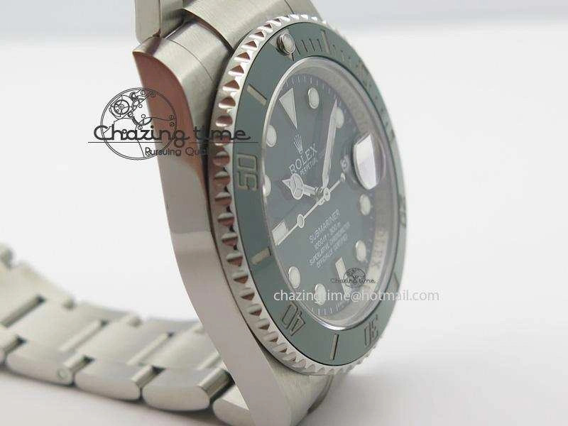 SmartChoice Submariner 116610 LV Green Ceramic JF 1:1 Best Edition On SS Bracelet A2836 V 3976