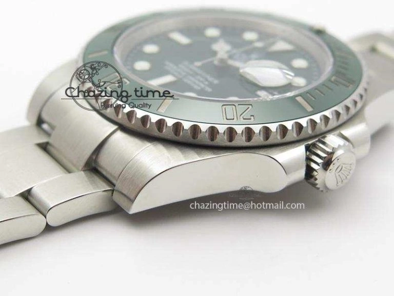 SmartChoice Submariner 116610 LV Green Ceramic JF 1:1 Best Edition On SS Bracelet A2836 V 3976