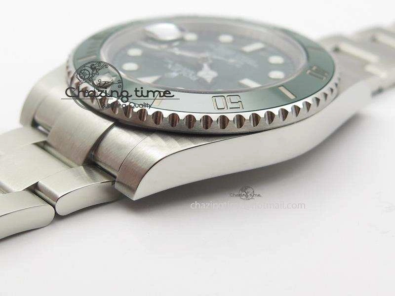SmartChoice Submariner 116610 LV Green Ceramic JF 1:1 Best Edition On SS Bracelet A2836 V 3976