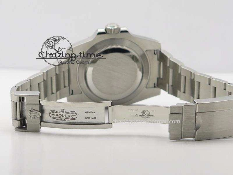 ZipUp Submariner 116610 LV Green Ceramic JF 1:1 Best Edition On SS Bracelet SA3135 V 3974