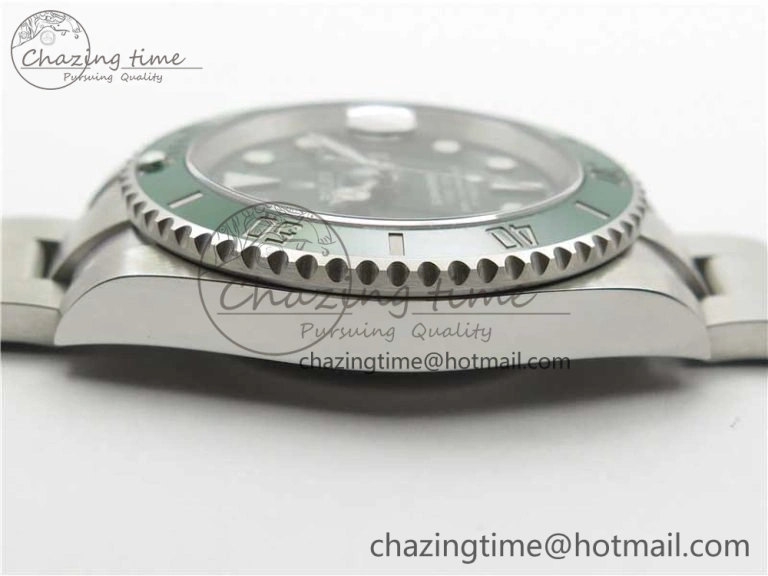 Submariner 116610 LV Green Ceramic Noob 1:1 Best Edition 904L SS Case and Bracelet SA3135 V Neat 2923