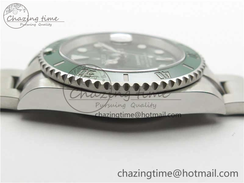 Submariner 116610 LV Green Ceramic Noob 1:1 Best Edition 904L SS Case and Bracelet SA3135 V Neat 2923