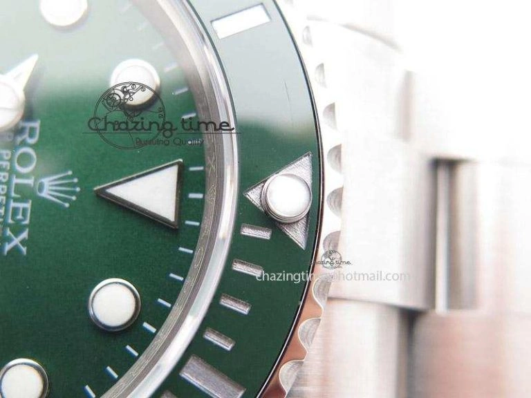 TimelessDesign Submariner 116610 LV Green Ceramic V5 Noob Best Edition A 1837