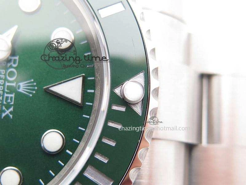 TimelessDesign Submariner 116610 LV Green Ceramic V5 Noob Best Edition A 1837
