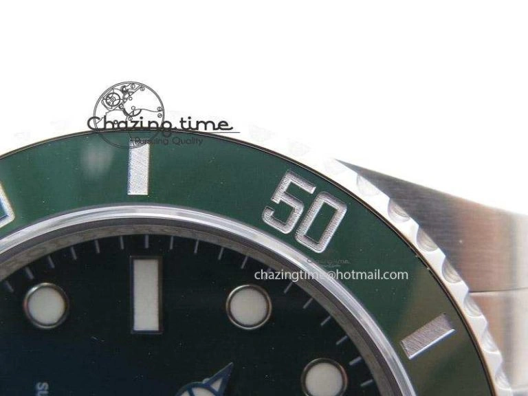 TimelessDesign Submariner 116610 LV Green Ceramic V5 Noob Best Edition A 1837
