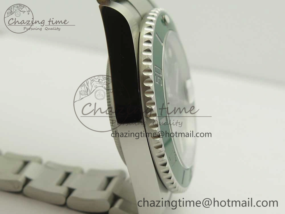 Submariner 116610 LV Green Ceramic V9F 904L 1:1 Best Edition on SS Bracelet SA Original 3292