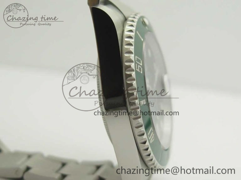 Submariner 116610 LV Green Ceramic VRF 904L 1:1 Best Edition on SS Bracelet VR ModernLook 3339