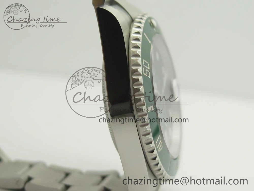 Submariner 116610 LV Green Ceramic VRF 904L 1:1 Best Edition on SS Bracelet VR ModernLook 3339