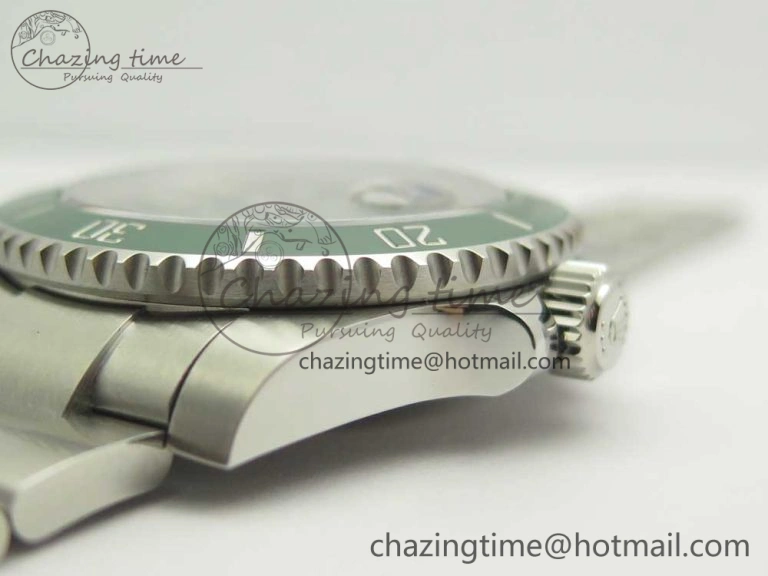 Submariner 116610 LV Green Ceramic VRF 904L 1:1 Best Edition on SS Bracelet VR ModernLook 3339