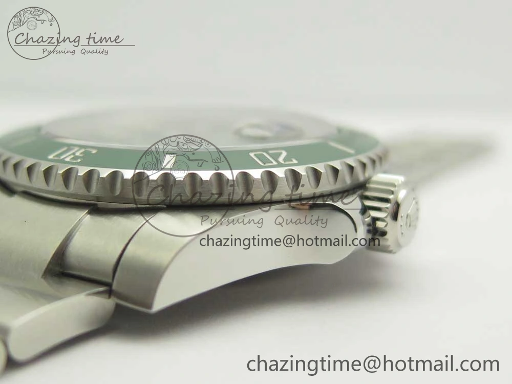 Submariner 116610 LV Green Ceramic VRF 904L 1:1 Best Edition on SS Bracelet VR ModernLook 3339