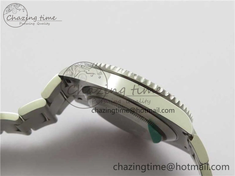 Submariner 116610 LV Green Ceramic ZRF 1:1 Best Edition on SS Bracelet VR3135 (CF Bezel) Chic 2761