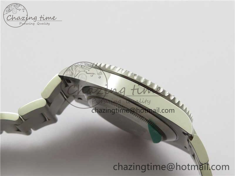 Submariner 116610 LV Green Ceramic ZRF 1:1 Best Edition on SS Bracelet VR3135 (CF Bezel) Chic 2761