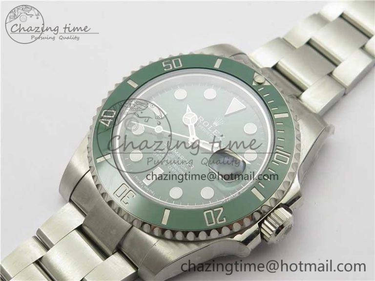 SmartChoice Submariner 116610 LV Green Ceramic ZZF 904L 1:1 Best Edition on SS Bracelet A2836 V2s 2952