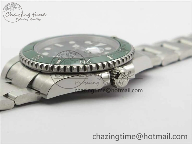 SmartChoice Submariner 116610 LV Green Ceramic ZZF 904L 1:1 Best Edition on SS Bracelet A2836 V2s 2952