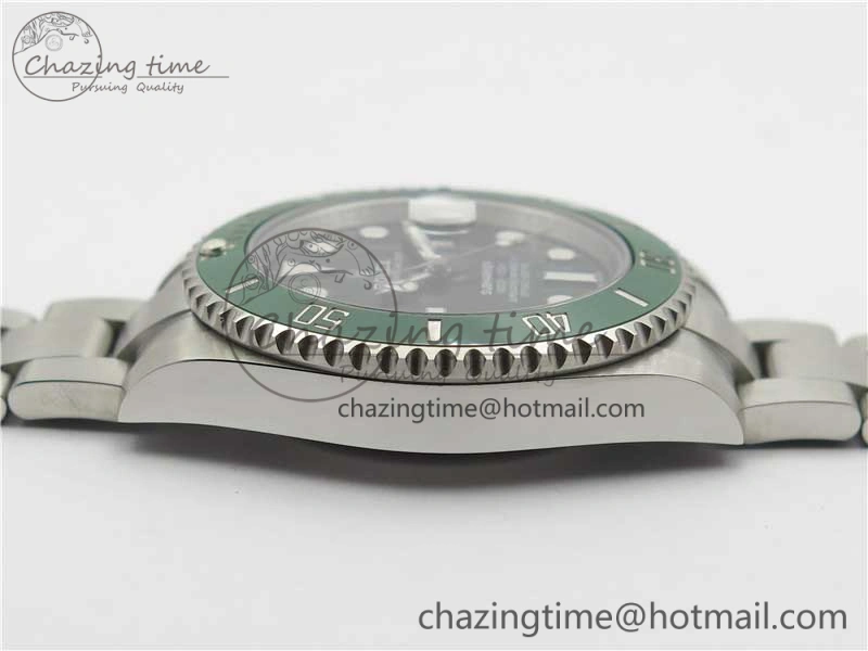 SmartChoice Submariner 116610 LV Green Ceramic ZZF 904L 1:1 Best Edition on SS Bracelet A2836 V2s 2952
