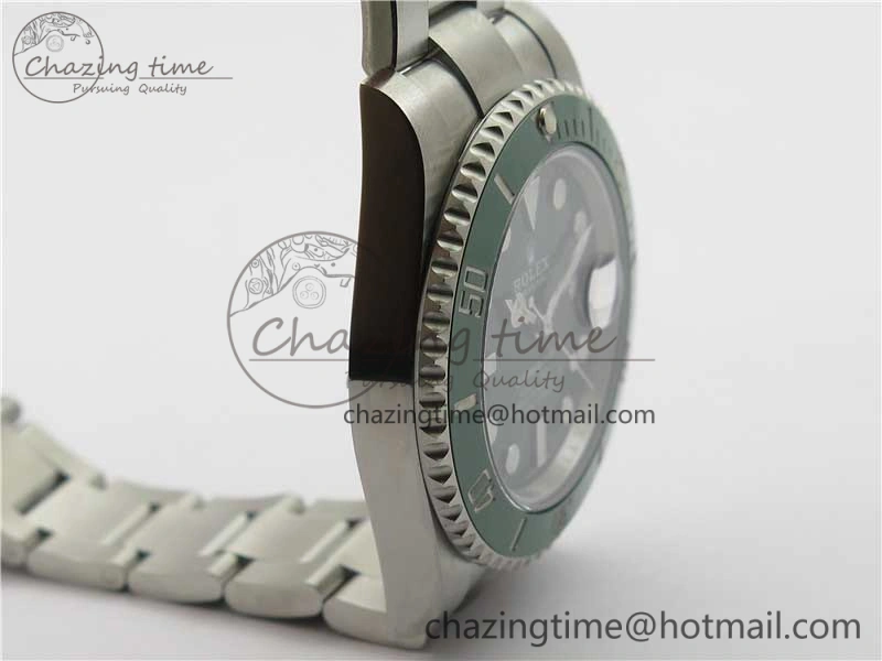 SmartChoice Submariner 116610 LV Green Ceramic ZZF 904L 1:1 Best Edition on SS Bracelet A2836 V2s 2952
