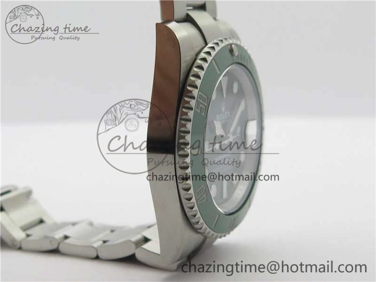 Durable Submariner 116610 LV Green Ceramic ZZF 904L 1:1 Best Edition on SS Bracelet SA3135 V 3179