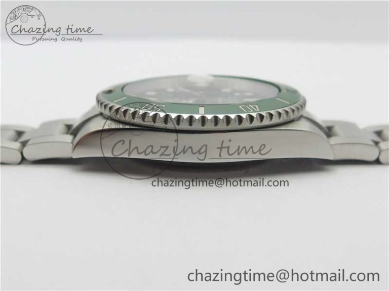 Durable Submariner 116610 LV Green Ceramic ZZF 904L 1:1 Best Edition on SS Bracelet SA3135 V 3179