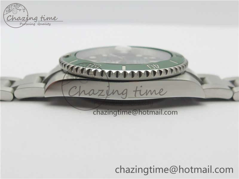 Durable Submariner 116610 LV Green Ceramic ZZF 904L 1:1 Best Edition on SS Bracelet SA3135 V 3179