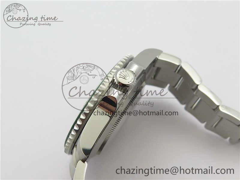 Durable Submariner 116610 LV Green Ceramic ZZF 904L 1:1 Best Edition on SS Bracelet SA3135 V 3179