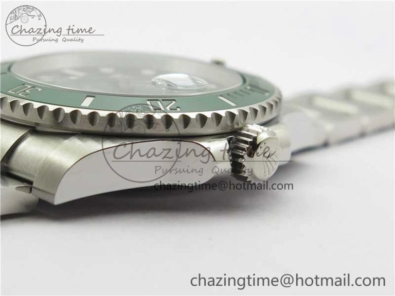 Seasonal Submariner 116610 LV Green Ceramic ZZF 904L 1:1 Best Edition on SS Bracelet VR3135 V 2869