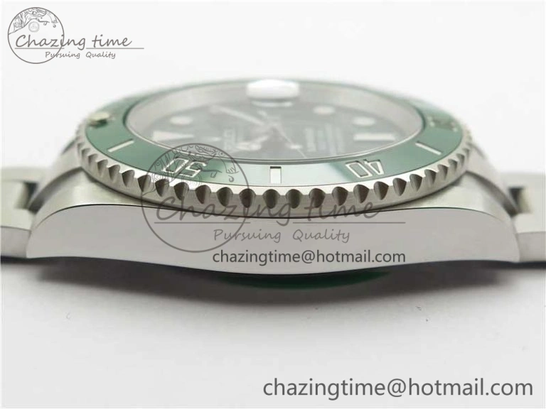 Seasonal Submariner 116610 LV Green Ceramic ZZF 904L 1:1 Best Edition on SS Bracelet VR3135 V 2869