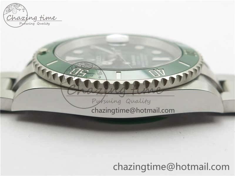 Seasonal Submariner 116610 LV Green Ceramic ZZF 904L 1:1 Best Edition on SS Bracelet VR3135 V 2869