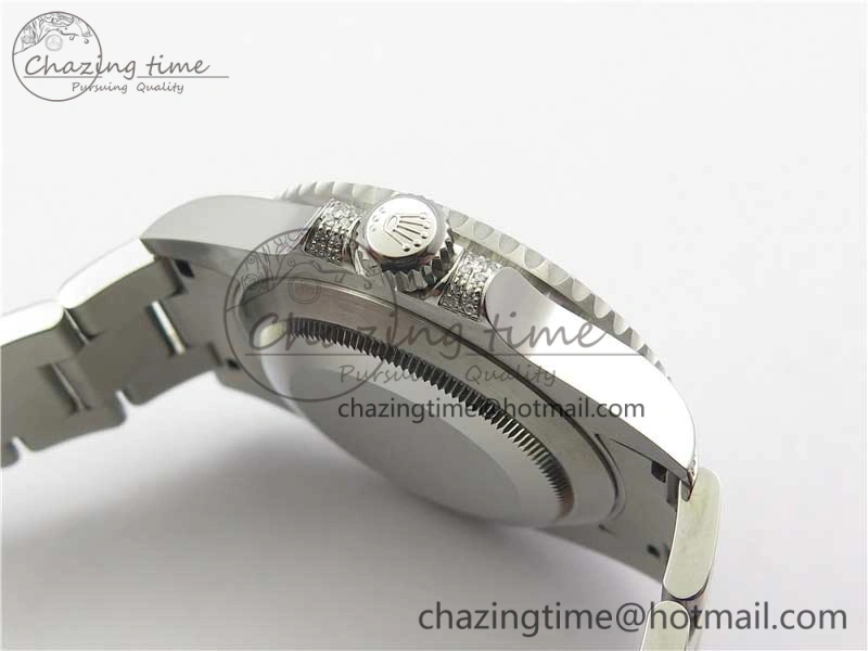 Supportive Submariner 116610 LV Green Diamonds Bezel Noob 1:1 Best Edition 904L SS Case and Bracelet SA3135 V 3047