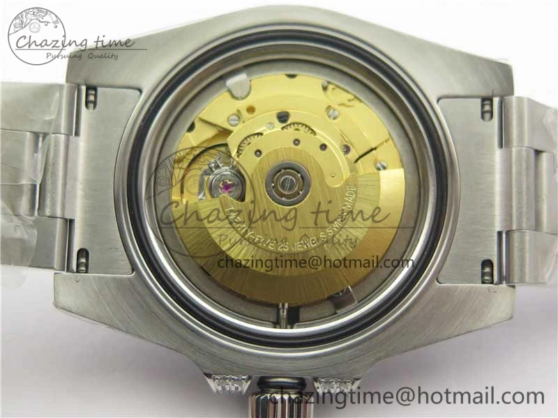 EasyMatch Submariner 116610 LV Green Diamonds Bezel Noob 1:1 Best Edition SS Case and Bracelet A 3045