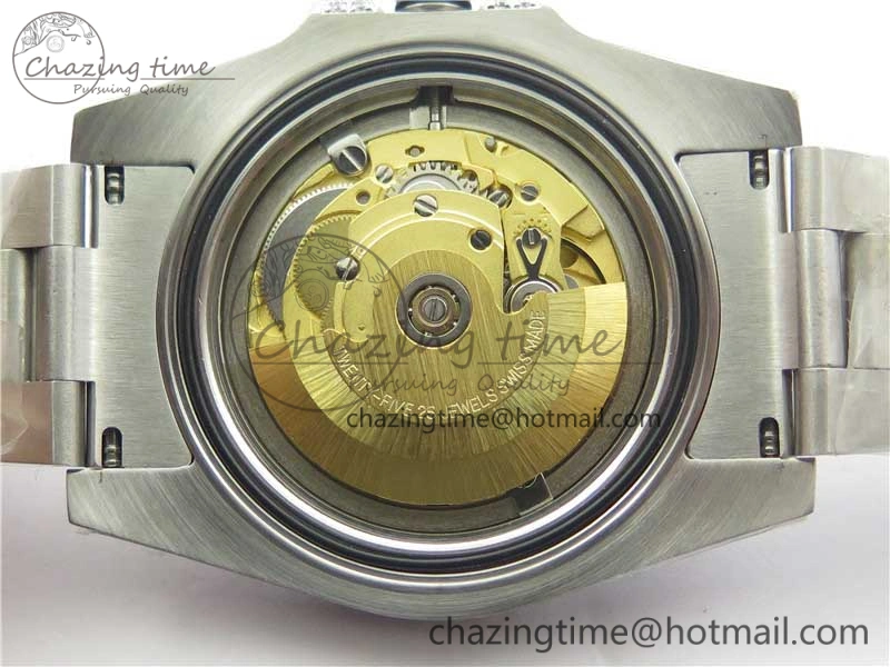 EasyMatch Submariner 116610 LV Green Diamonds Bezel Noob 1:1 Best Edition SS Case and Bracelet A 3045