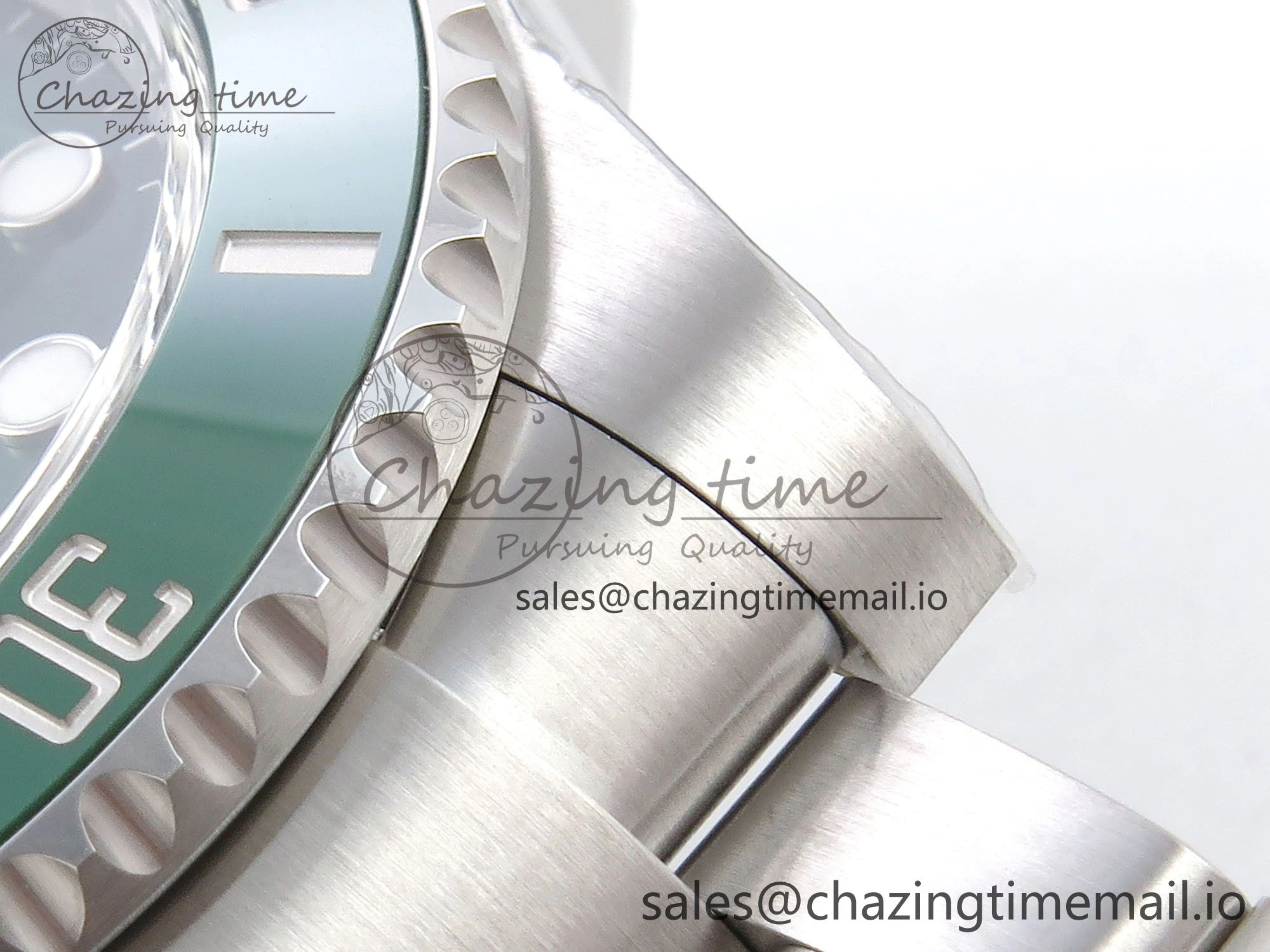 Submariner 116610 LV HGF 1:1 Best Edition Green Dial on SS Bracelet SH3135 V Fashionable 1266