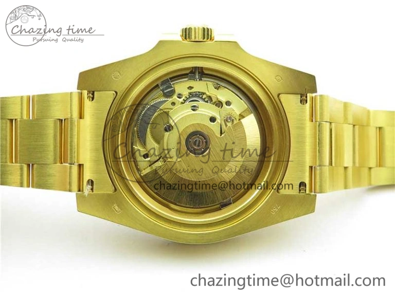 Submariner 116610 LV ROF Best Edition YG Wrapped Green Dial on YG Wrapped Bracelet A Contemporary 2909